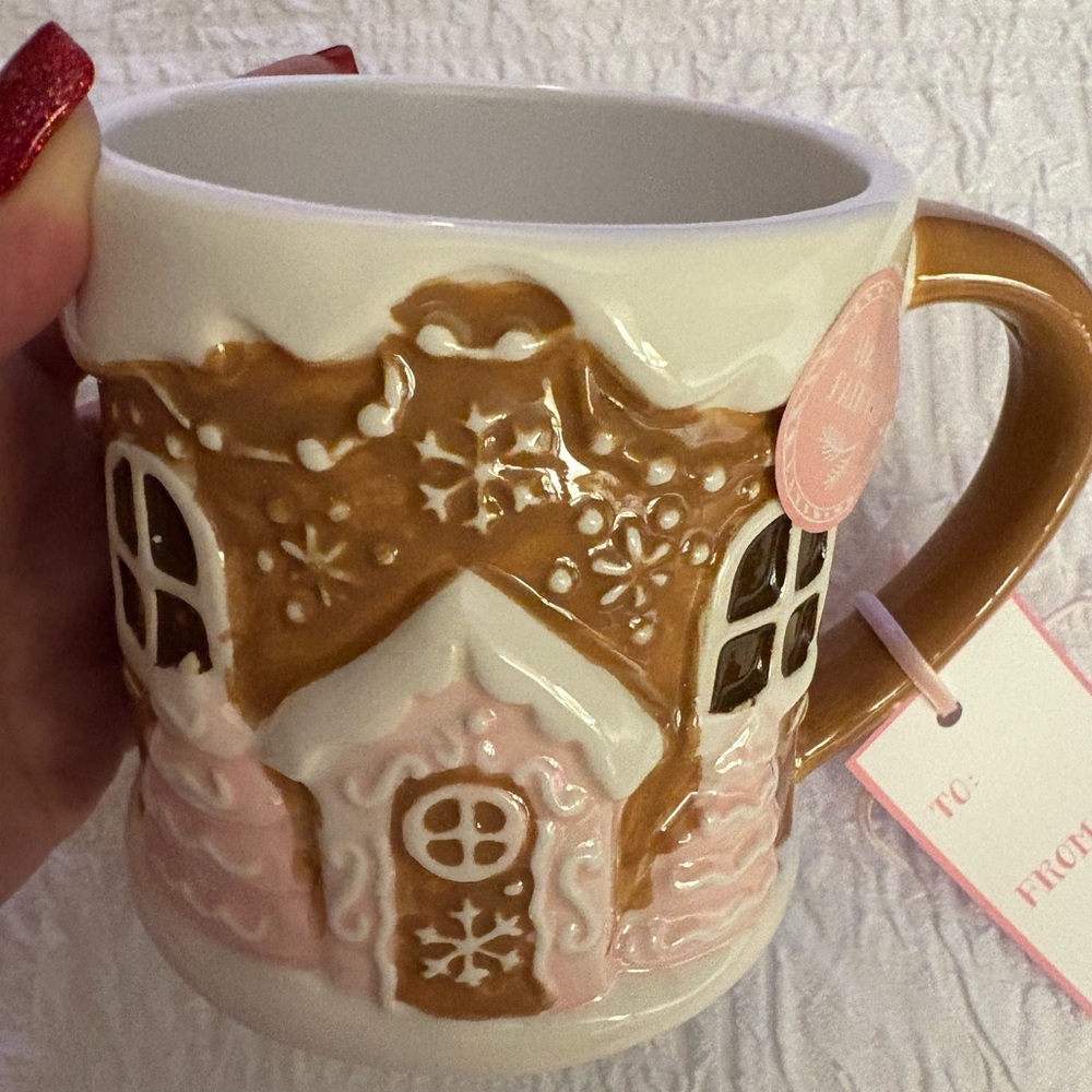 Gingerbread House Ceramic Mug - Picture 3 of 5